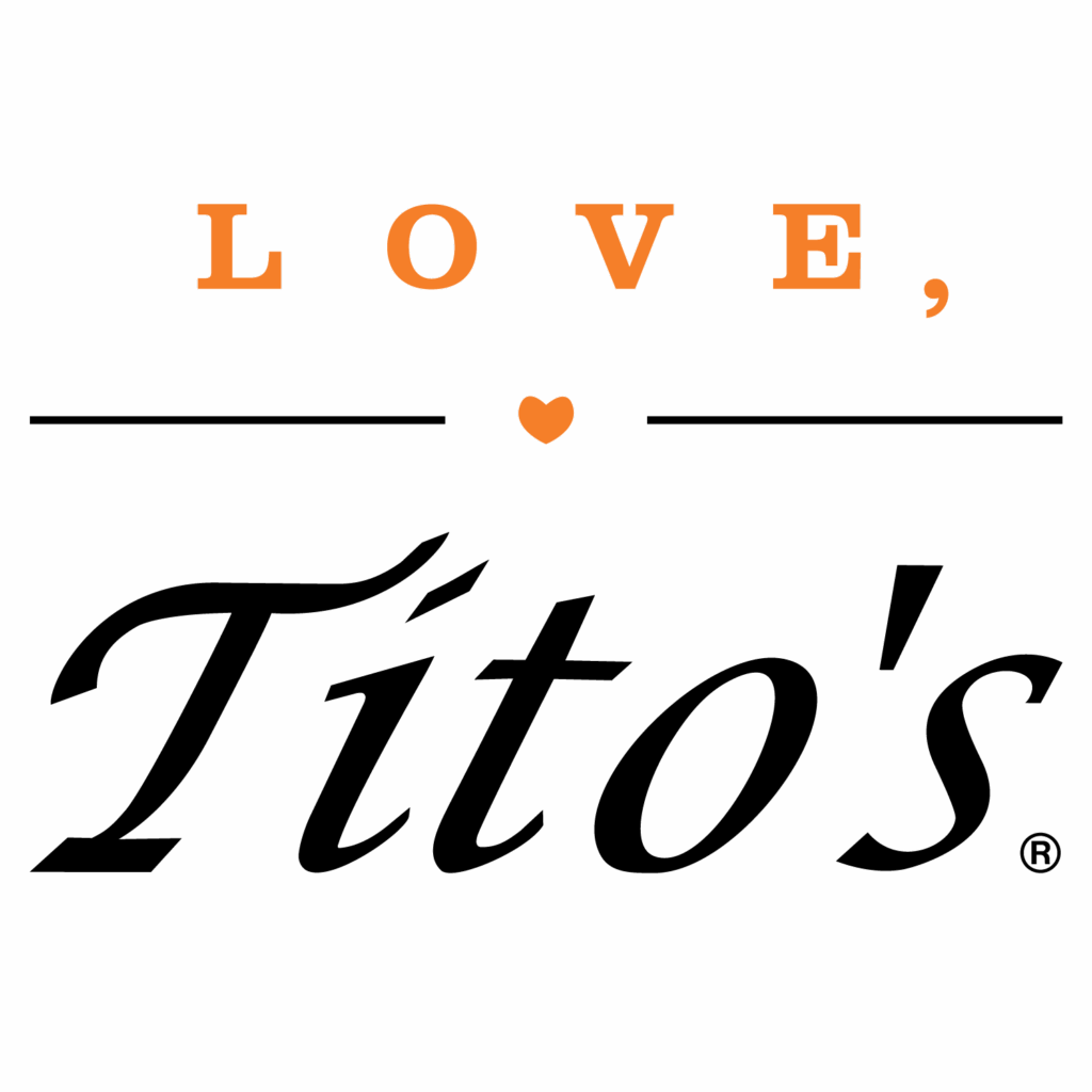 Graphic text: Love Tito's